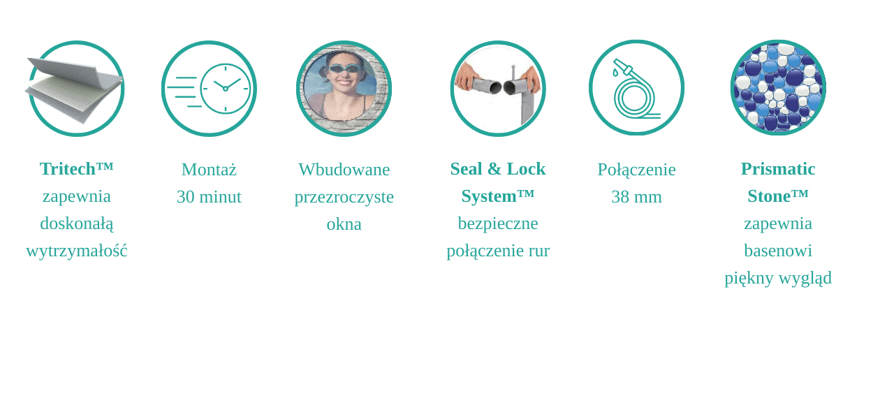 Infographic on the benefits of the pool with filter, ladder and cover Bestway 56714